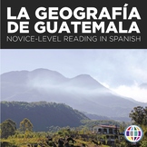 La geografía de Guatemala - Novice level reading in Spanish