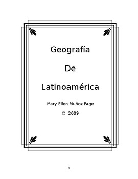 Preview of Geografia de Latino America