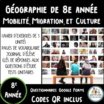 Preview of Géographie de l'Ontario - 8e année - Mobilité, Migration, et Culture