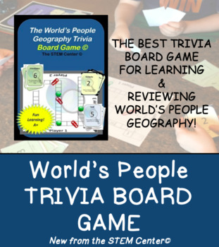Preview of Geography Trivia Board Game!