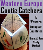 European Geography Activity: Western Europe (Map Skills Game)