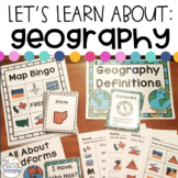 Geography Activities for Special Education