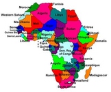 Geography- Africa Labeling Puzzle map