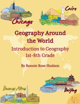 Preview of Geography Around the World (Plus Easel Activity)