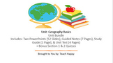 Geography Basics Unit Bundle