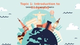 Geography Basics - Editable Powerpoint Presentation - Grad