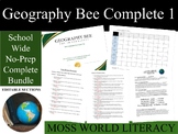Geography Bee 1 - Schoolwide Complete Set (or Classroom)