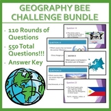 Geography Bee Challenge (BUNDLE)
