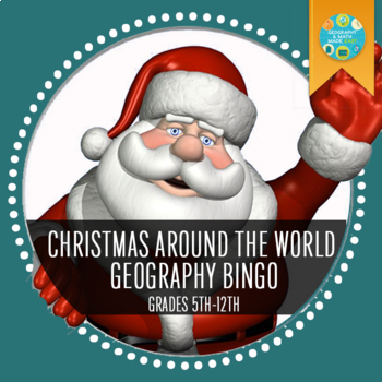 Preview of Geography Bingo: Christmas Traditions Around The World