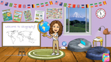 Geography Bitmoji Classroom