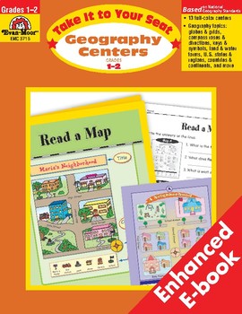 Geography Centers, Grades 1-2 by Evan-Moor Educational Publishers
