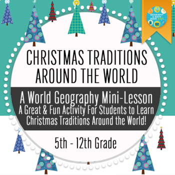 Geography: Christmas Traditions Around The World Trivia Game | TpT