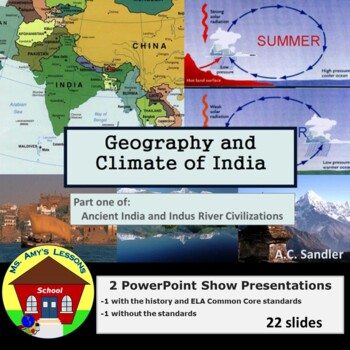 Preview of Ancient India: Geography & Climate of the Indian Subcontinent PowerPoint