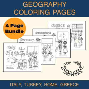 Download Geography Coloring Worksheets Teaching Resources Tpt