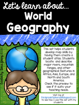 Geography: Continents and Landforms Atlas