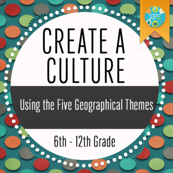 Preview of Geography: Creating a Culture Using 5 Geographical Themes Interactive Notebook
