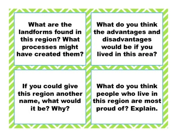 critical thinking questions for geography