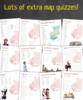 Geography - Eastern Europe by Thematic Worksheets | TpT