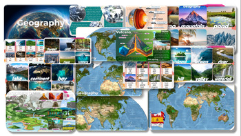 Preview of Geography: Editable PowerPoint Slides forTeaching