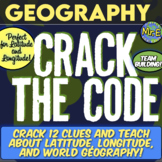 Geography Escape Room Activity | Crack Latitude and Longit