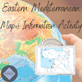 Geography Fill In Activity - Eastern Mediterranean