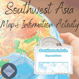 Geography Fill In Activity - Southwest Asia
