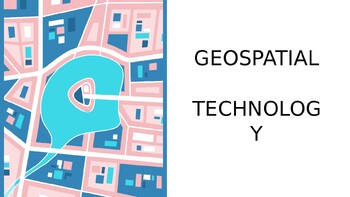 Preview of Geography Geospatial Technology PowerPoint