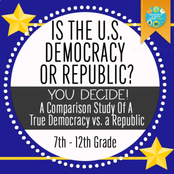 Preview of Geography — Government Types: US History, Is The U.S. a Democracy or a Republic