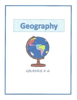 Geography - Grades 4-6 by Projects and More | TPT