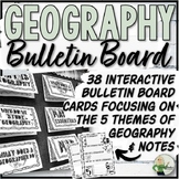 5 Themes of Geography Interactive Bulletin Board and Note Pages