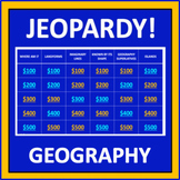 Geography Jeopardy - an interactive social studies game