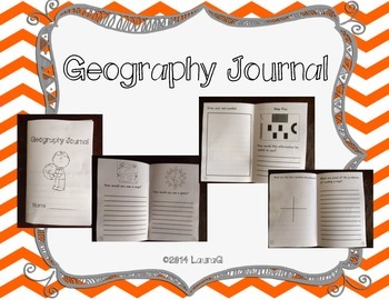 Preview of Geography Journal {Maps and Globes}
