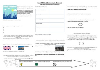 Preview of Geography - Kevin McCloud: Slumming It - Episode 2 - Supporting Worksheet