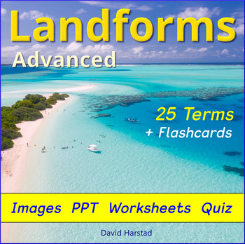 Preview of Geography Landforms - 25 Advanced Landforms