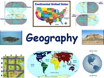 Preview of Geography Lesson - study guide, state exam prep 2023-2024