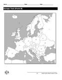 Geography Lesson: Modern Europe Countries Test