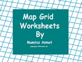 Geography: Map Grid Worksheets: