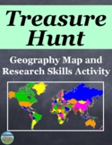 Geography Map and Research Skills Activity