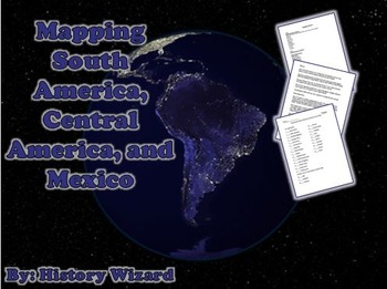 Preview of Geography: Mapping South America, Central America, and Mexico