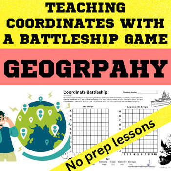 Preview of Geography & Maths | Teaching Grid Coordinates with a Game with lesson plan