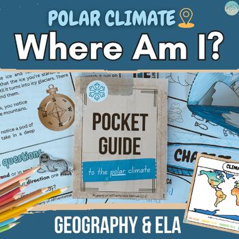 Preview of Geography Mystery: Polar Climate Zone with ELA and Art Project