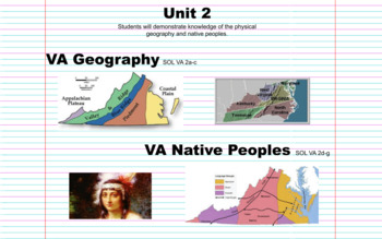 Preview of Virginia Studies Geography & Native People VS2