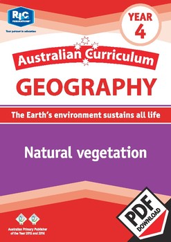 Preview of Australian Curriculum Geography: Natural vegetation – Year 4