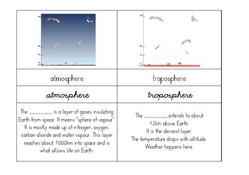 Preview of Geography Nomenclature 2: The Atmosphere Level 2