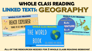 Preview of Geography Non-Fiction Texts - Whole Class Reading Bundle!