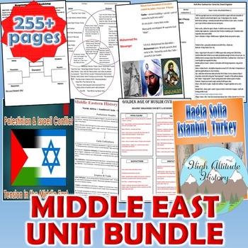 Preview of Middle East Unit Bundle (Geography)