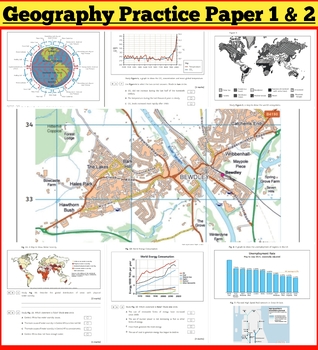 Preview of Geography Practice Paper 1 & Paper 2: Physical Environment & Human Environment