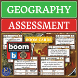 Geography: Assessment Boom Cards