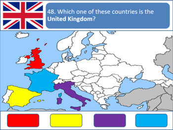 Preview of Powerpoint Game: European Geography