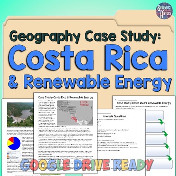 Preview of Geography Renewable Energy Case Study: Costa Rica